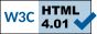 W3C Validated HTML 4.01 Compliant